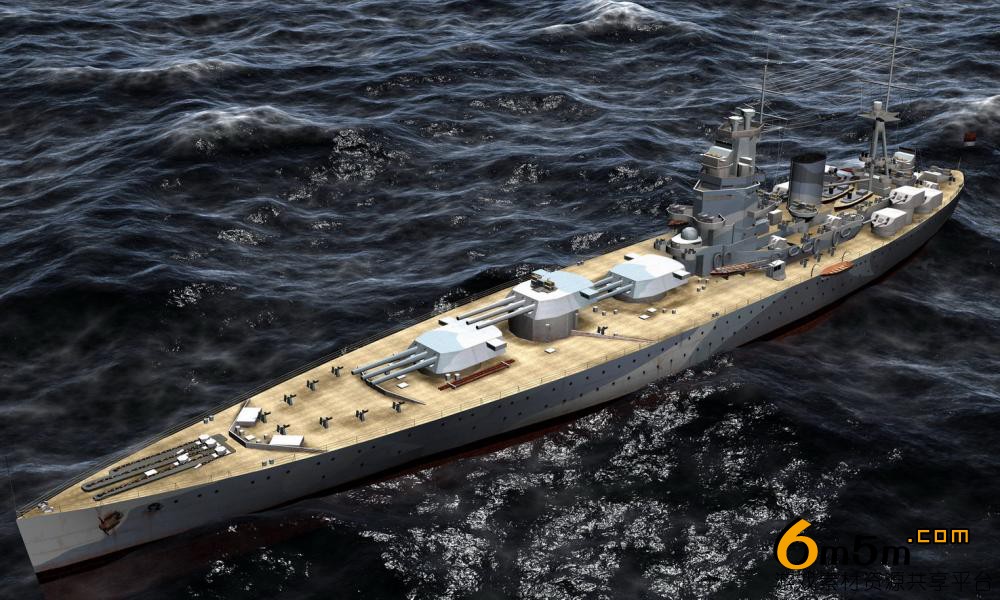 三更罗镇纳尔逊军舰模型